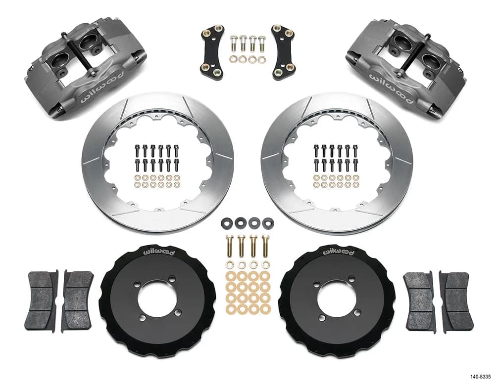 2000 - 2006 Scion, Toyota Forged Superlite 4 Big Brake Front Brake Kit (Hat) - 140-8335