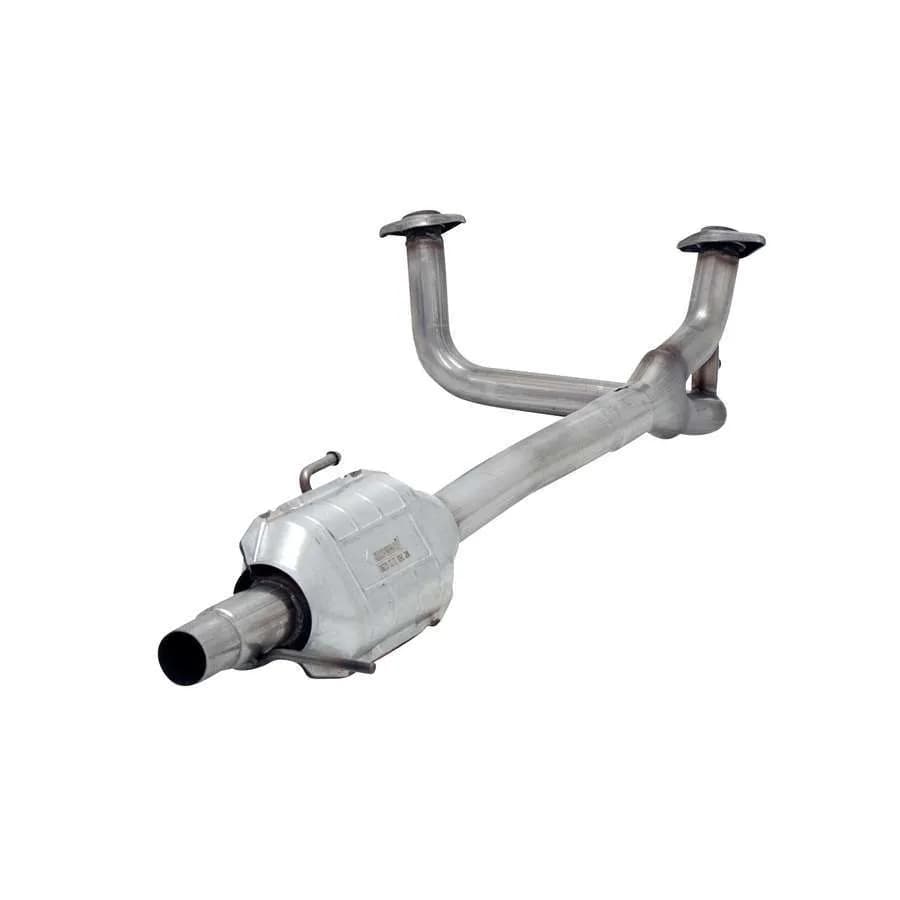 84-95 Ford F-150 F-250 85-95 Bronco 5.0L V8 Gas Engine Catalytic Converter Direct-Fit 49-State Stainless Steel May Require Air Tube Adapter.