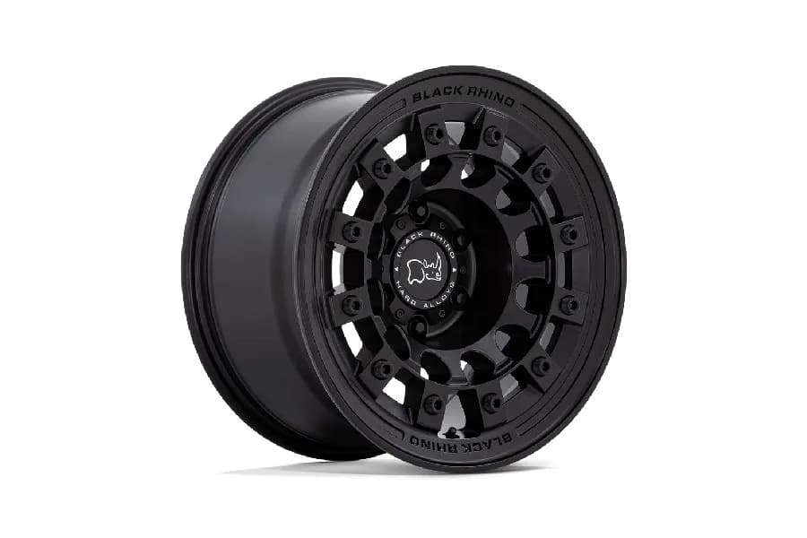 Wheel Pros Fuji Series Wheel 17X9 5X5 -12mm Offset Matte Black - JK/JL/JT