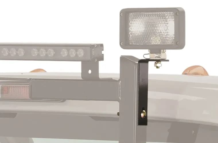 RealTruck Backrack 91005 Sport Light Bracket; Universal; L Bracket; Sold in Pair