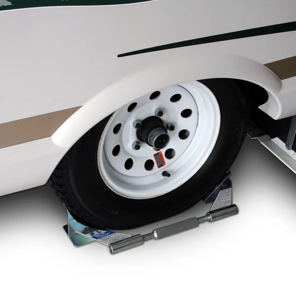 Single Axle Tire Locking Chock