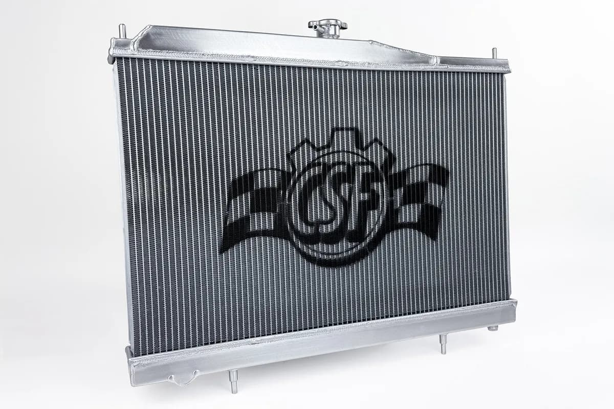CSF Cooling - Racing & High Performance Division 7230 R33 Skyline GT-R/GTS High-Performance All-Aluminum Radiator - Silver