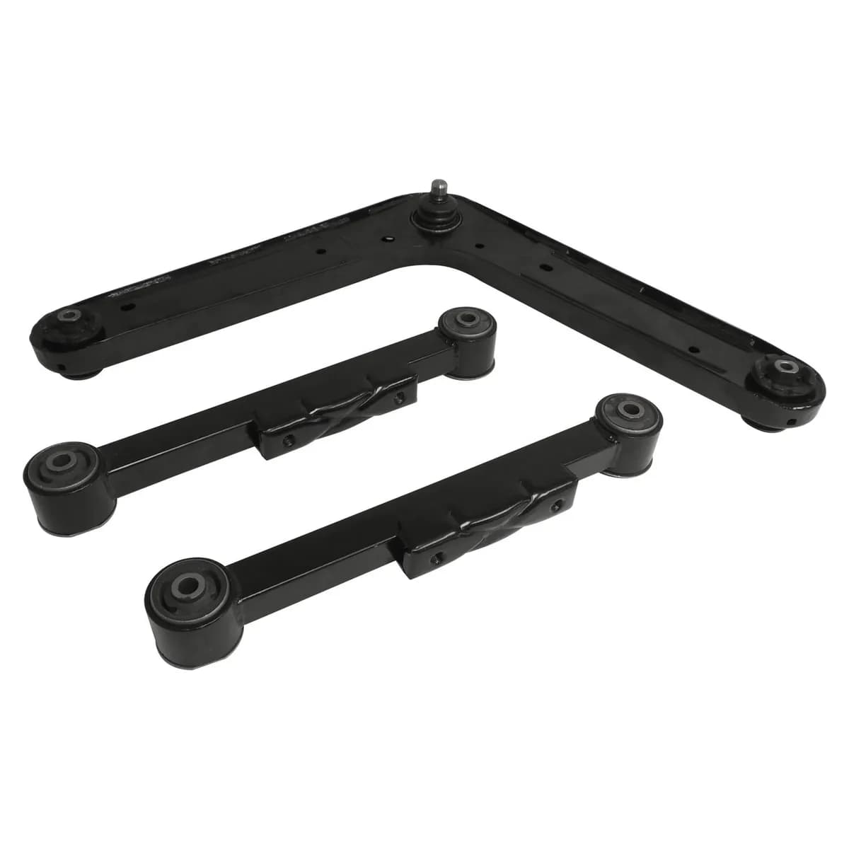 Black Control Arm Kit Rear Control Arm Kit;includes Left And Right Rear Lower Control Arms And Upper Control Arm