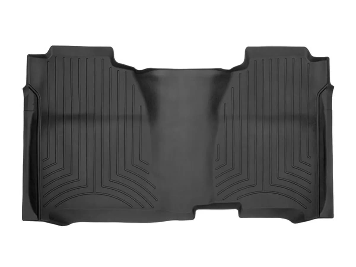 Rear FloorLiner HP Chevrolet Silverado 1500 2019 + Black Crew Cab Bucket Seating carpeted storage