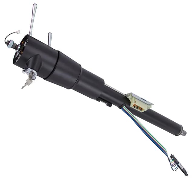 Floorshift Column 7986 Jeep CJ Key Column Black Powdercoat