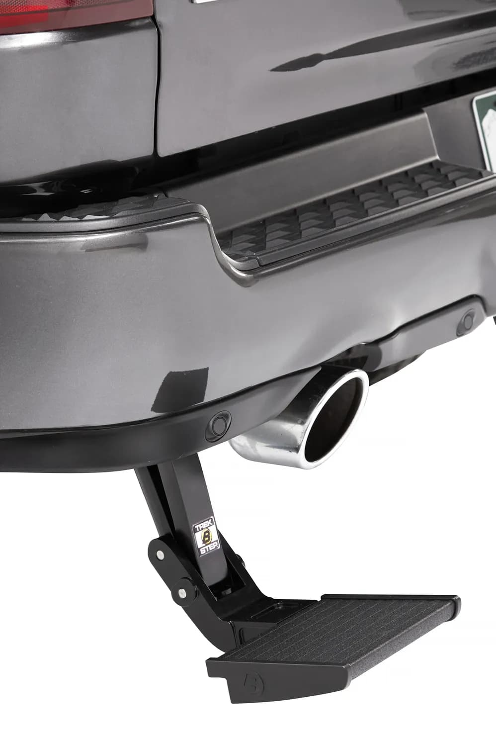 TrekStep Truck Bed Step Rear Mount For Ram 2019-2024 2500/3500 Passenger Side Black Bestop