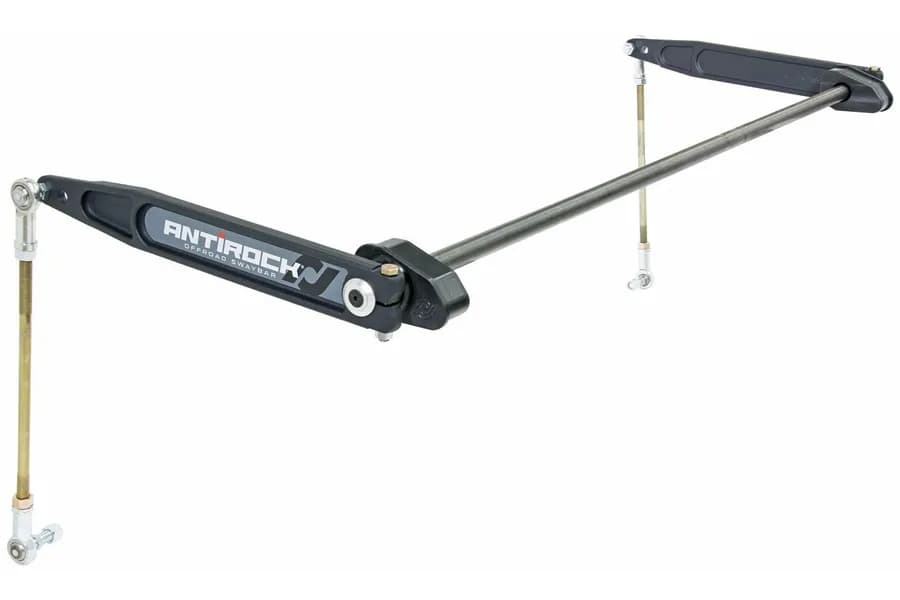 Antirock Sway Bar Kit 18-Up Wrangler JL 2 Door or 4 Door Rear Bolt-On Steel Arms RockJock 4x4