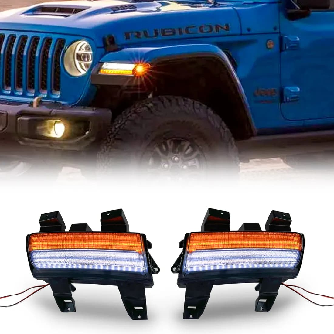 American Modified Amjpcc00601 Sequential Turn Signals - Smoked