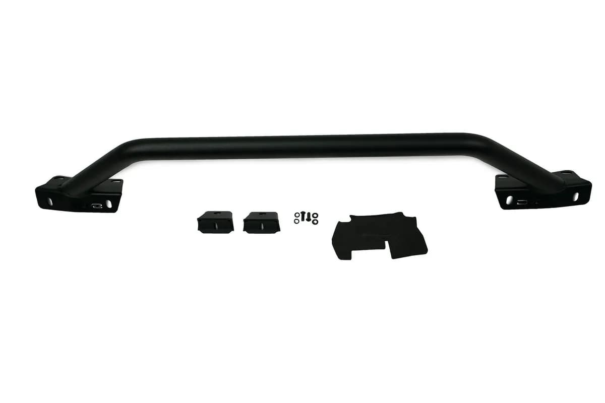 21c Bronco Factory Steel Bumper Bull Bar Light Mount Black(Will Not Work w/ Plastic Factory Bumper)