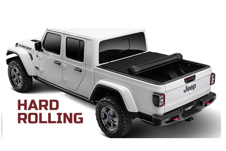 Rugged Ridge Armis Hard Rolling Tonneau Bed Cover - JT