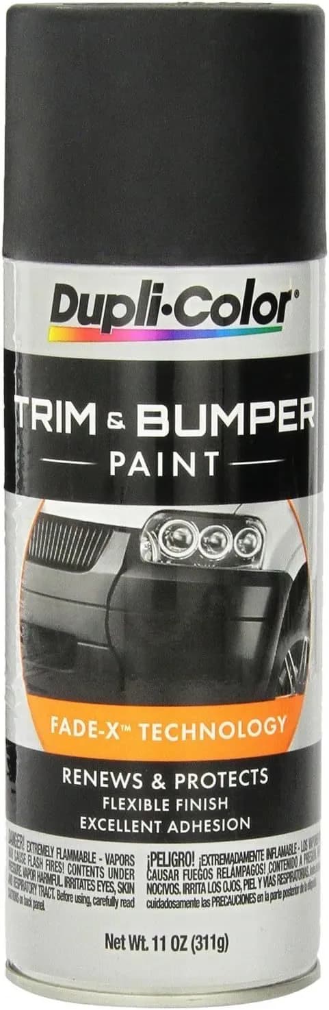 Trim & Bumper Paint Black 11 oz Aerosol