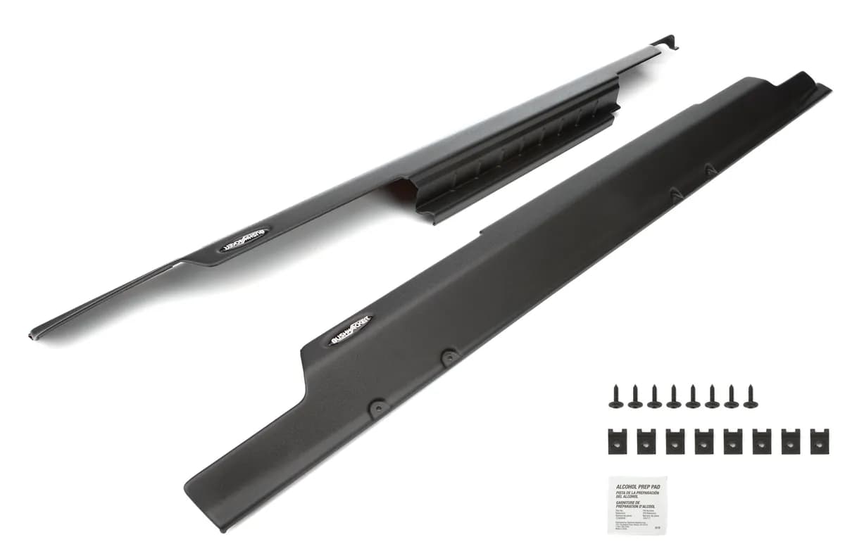 Jeep Trail Armor Rocker Panel & Sill Plate Combo Pair, Dura-Flex(R) 2000 TPO Textured