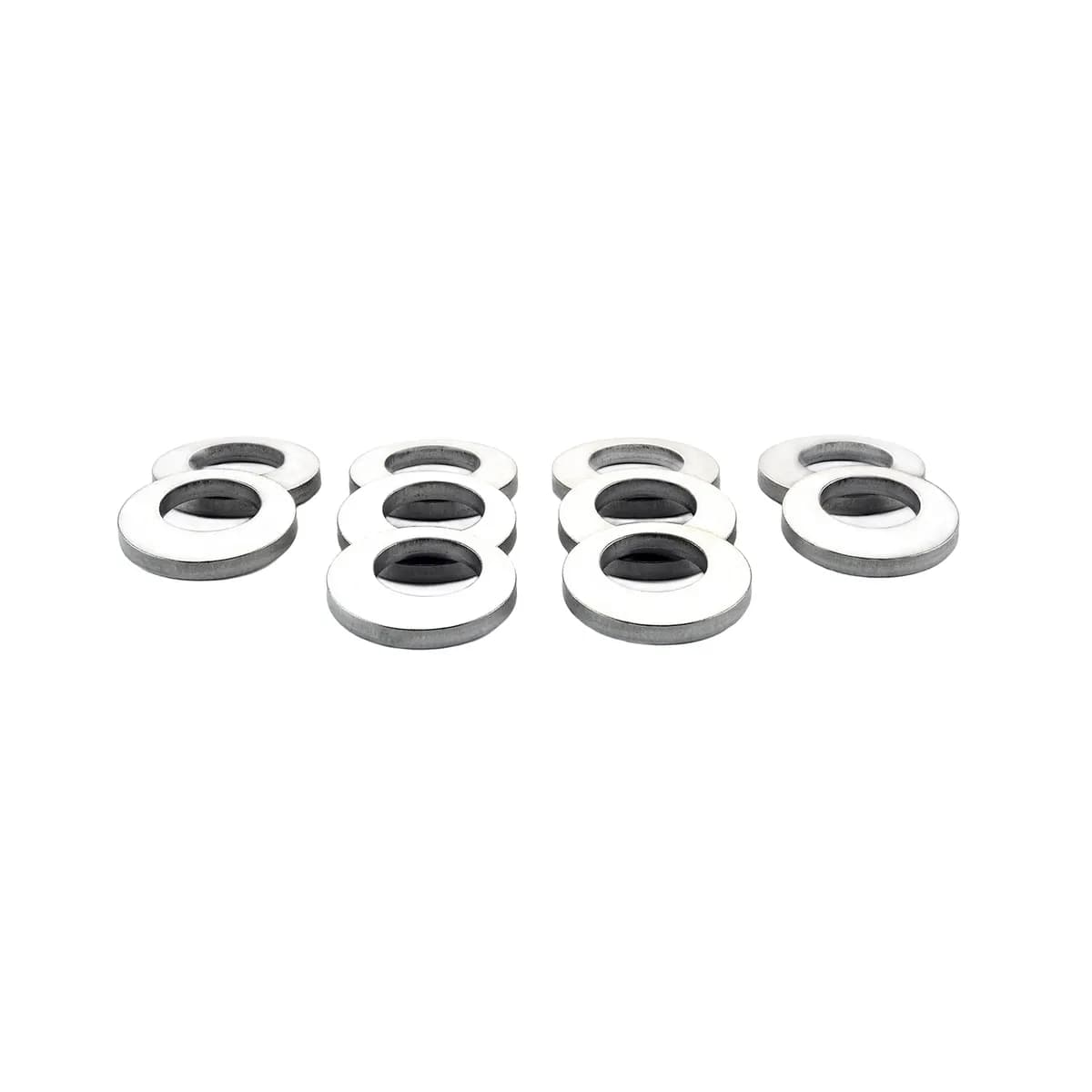 McGard 78714 Mag Washer-Stainless Steel-Crager Offset Hole-Set of 10