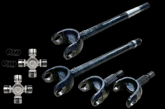 Revolution Gear and Axle Discovery Series Chromoly Axle Kit - Front - JT/JL Rubicon
