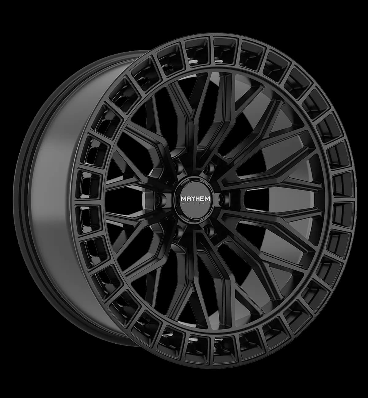 Horizon (8120) Gloss Black 20x9 6139.7 18mm 106mm