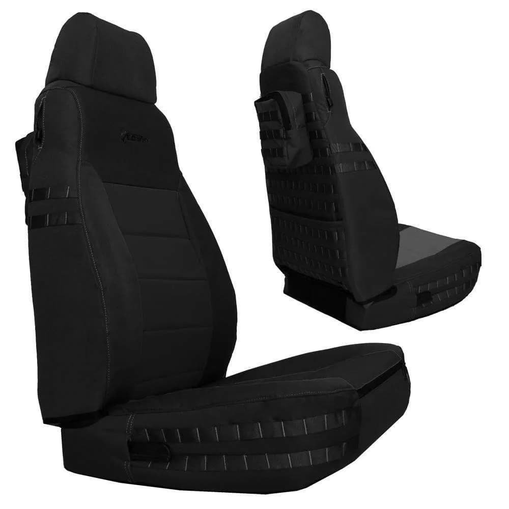 Front Tactical Seat Covers For Jeep® Wrangler TJ / lj 2003-06 Bartact (Pair) w/ Molle | Bartact