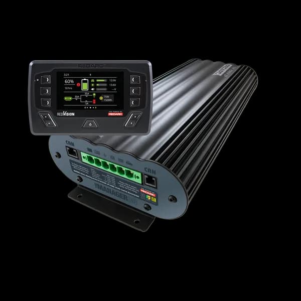 REDARC Manager30 Battery Management System w/ Color Display Screen