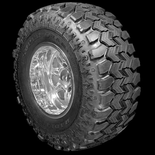 35x10.50r17lt 10 Ply Black Sidewall Super Swamper Ssr Radial
