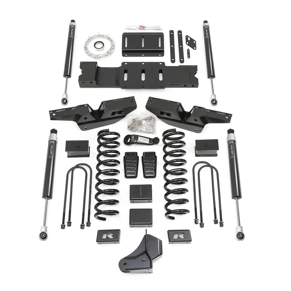 6ft. Lift Kit with Falcon Shocks with Ring and Crossmember High Output Diesel Motor