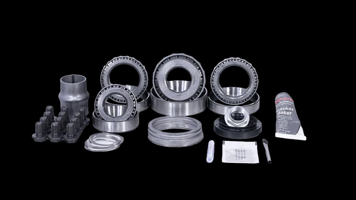 Toyota 8.4 Inch Rear Axle Ring and Pinion Master Install Kit Revolution Gear 96-04 Tacoma