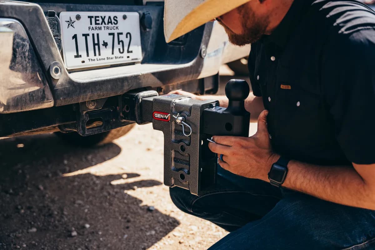 GEN-Y Mega-Duty 21k 6in Drop Hitch 2.5″ Shank