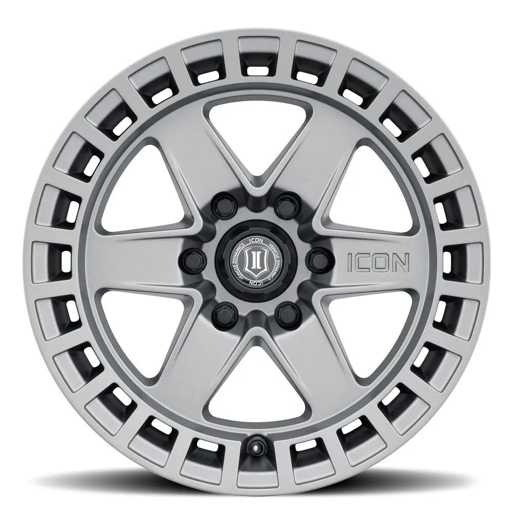Icon Alloys Raider Titanium17 X 8.5/6 X 135/6 Mm/5in Bs