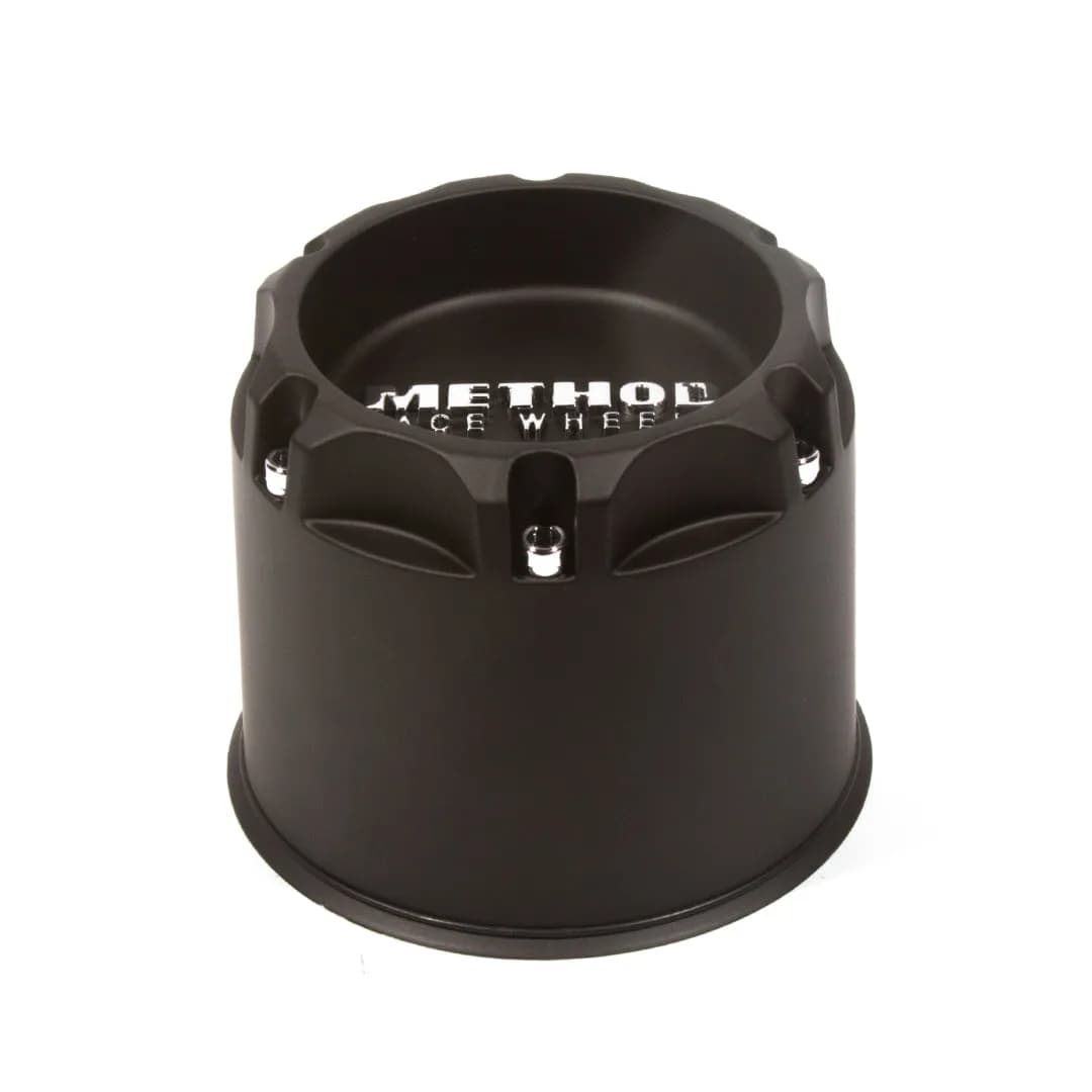 Center Cap 110mm cb Black Push Thru