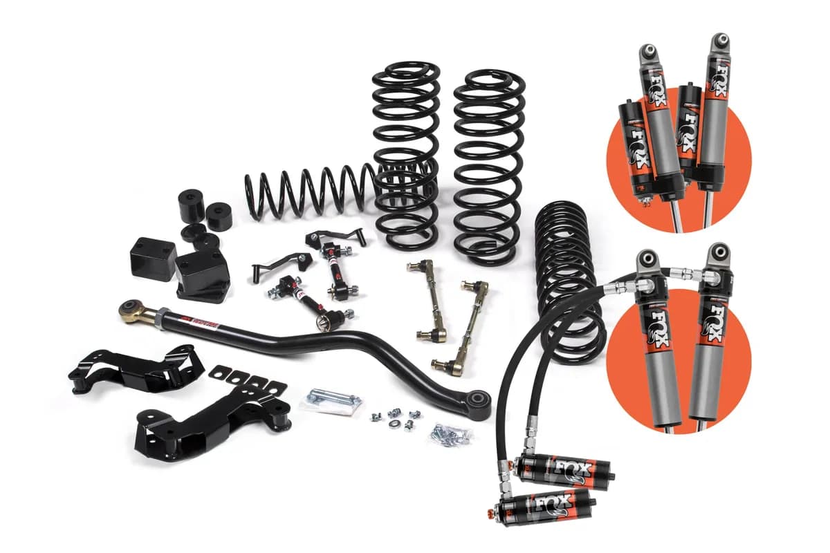 21c Jeep Wrangler JL 4dr 4xe 2in Jkontrol Lift Kitfox 2.5 Perf Elite Series S