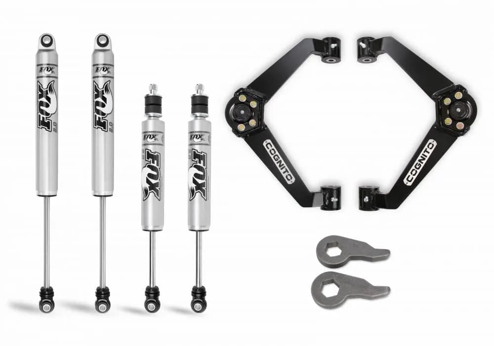 3-Inch Performance Leveling Kit With Fox Ps 2.0 Ifp Shocks for 2001-2010 Silverado/Sierra 2500-3500 2WD/4WD Cognito