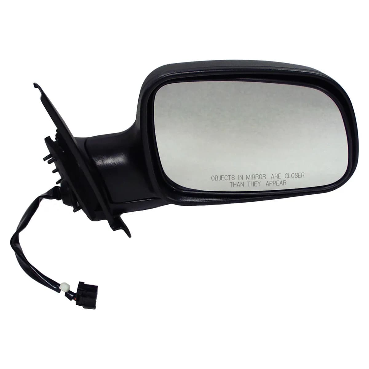 Crown Automotive Jeep Replacement 55155446AB Right Power, Manual Folding Mirror for 1999-2004 Jeep WJ Grand Cherokee, Black