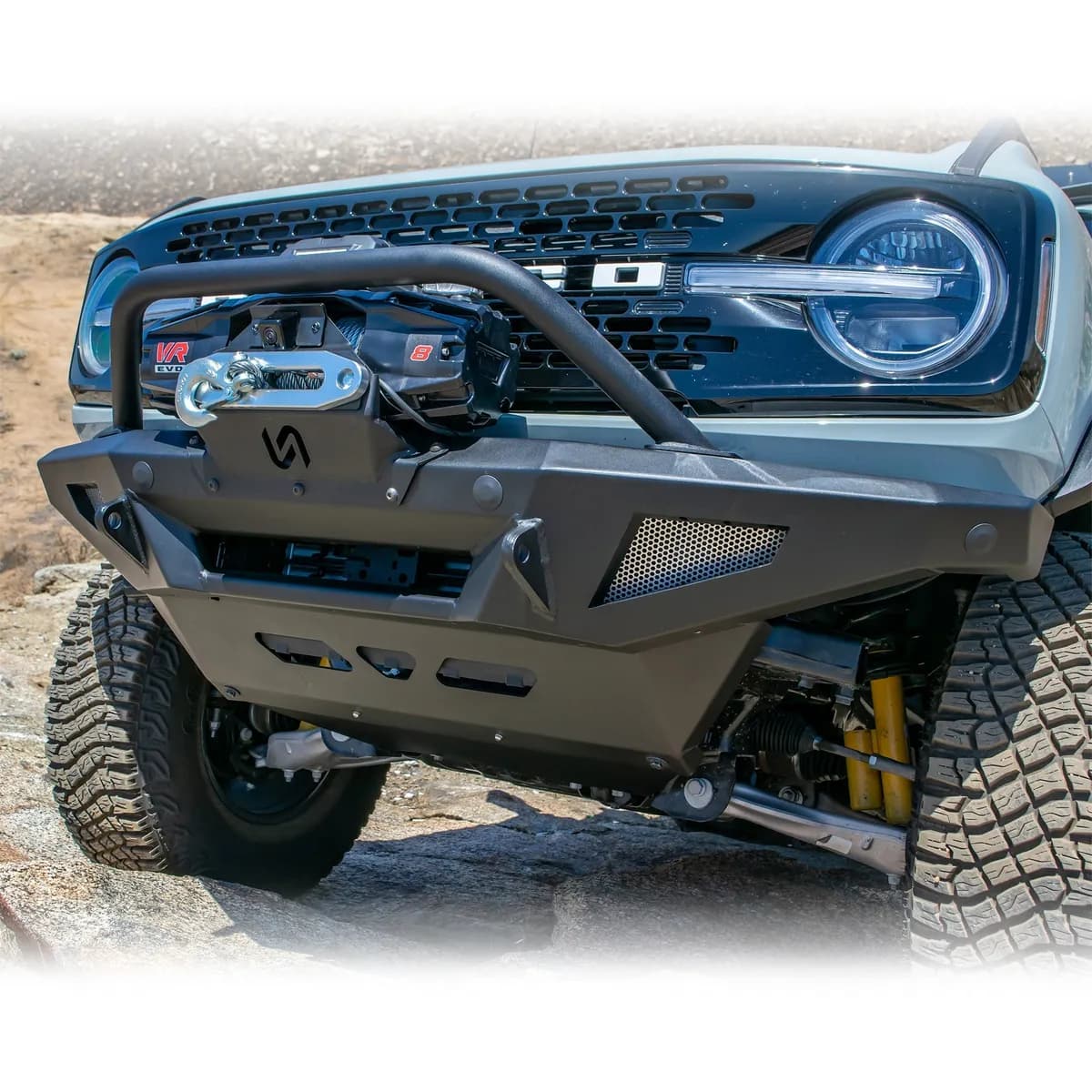 2021-2026 Ford Bronco Front Bumper Package | Bumper | Skid Plate | Winch Mount | Bull Bar