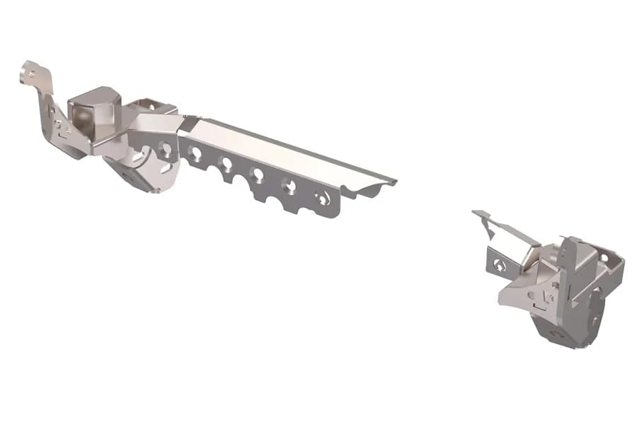 9706 Jeep Wrangler Apex Front Swap Kit Coil Buckets