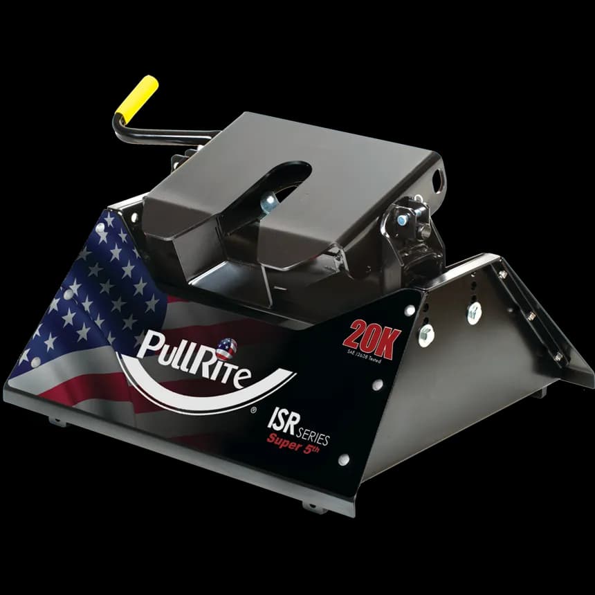 20k Isr Super 5th Hitch Fits Industry Standard Rails Double Pivot Adjustable Height