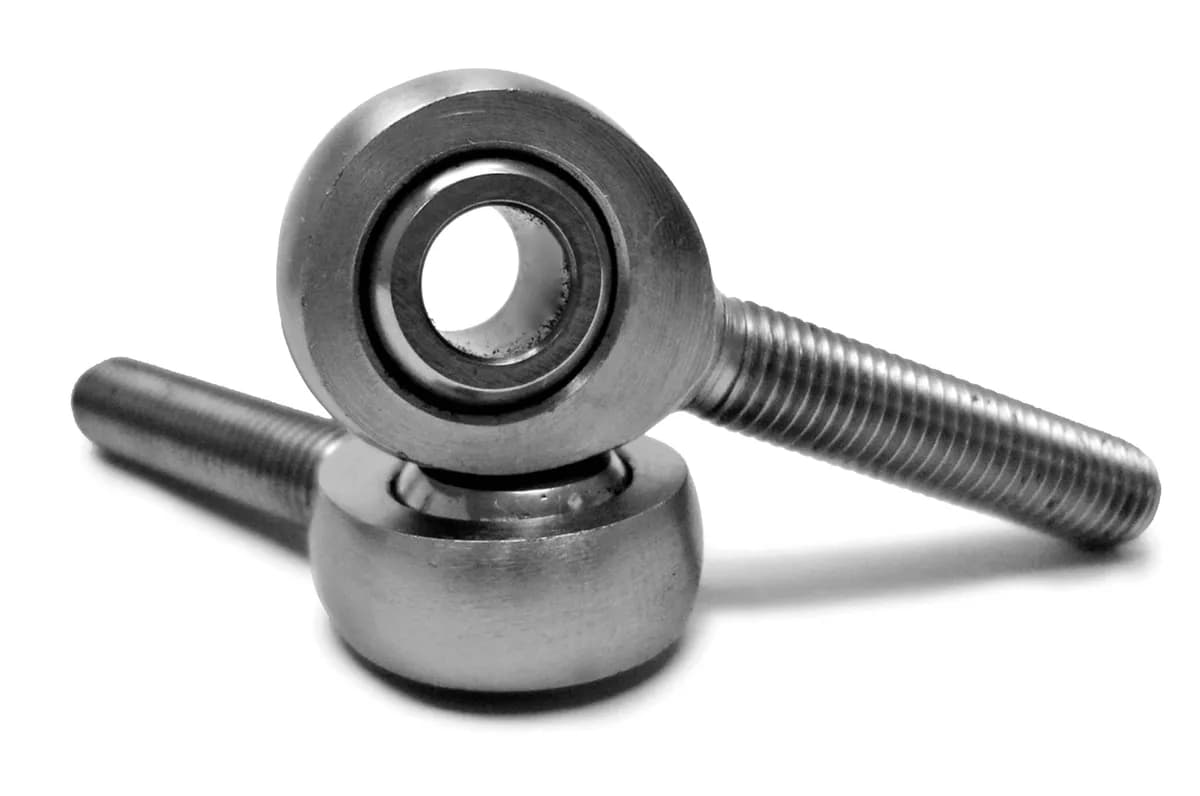 Metric Male Steel Housing, PTFE Race M14 x 2.00 RH 2 Pack