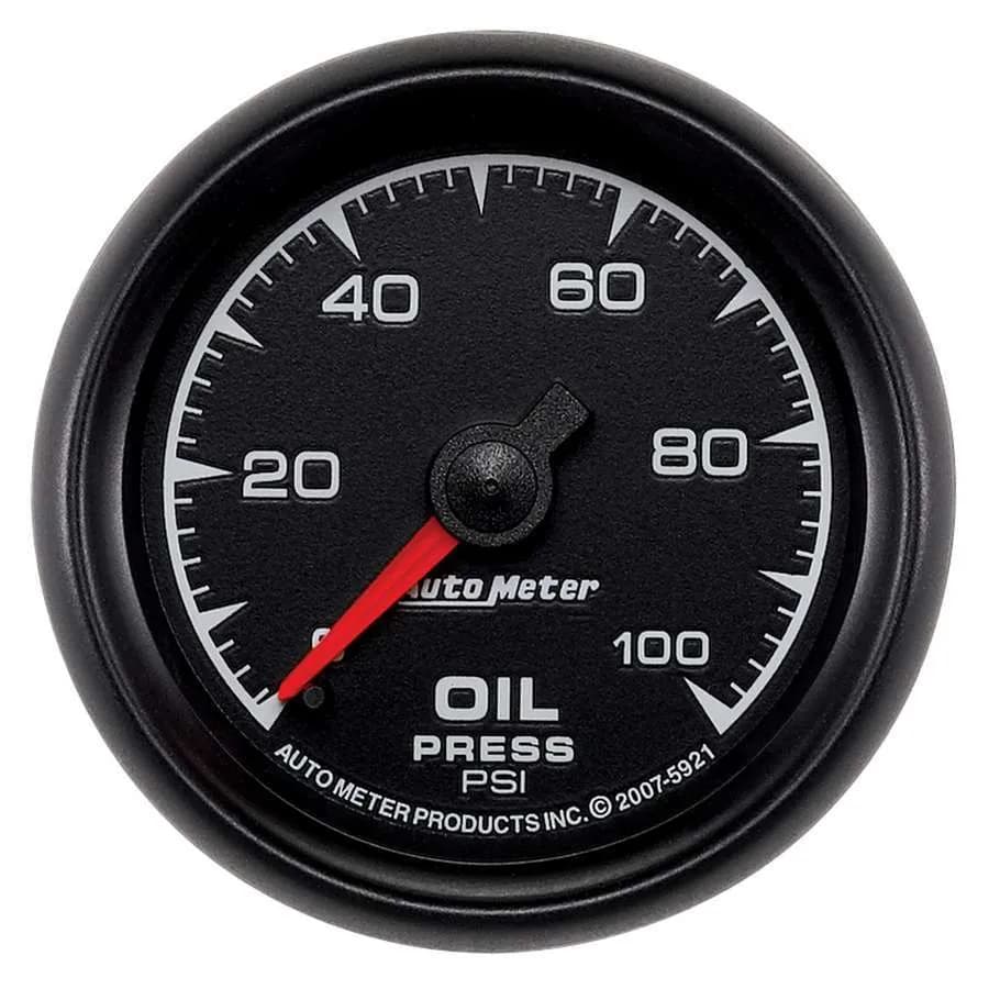 Gauge, Oil Pressure, 2 1/16", 100psi, Mechanical, ES