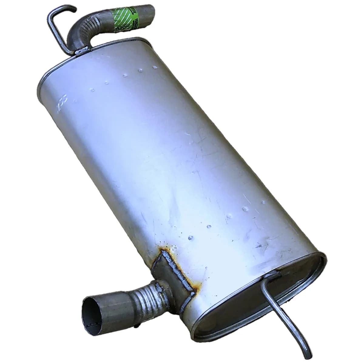 Crown Automotive Jeep Replacement 52059937AI Exhaust Muffler for 07-18 Jeep JK Wrangler w/ 3.8L Gas or 2.8L Diesel Engines