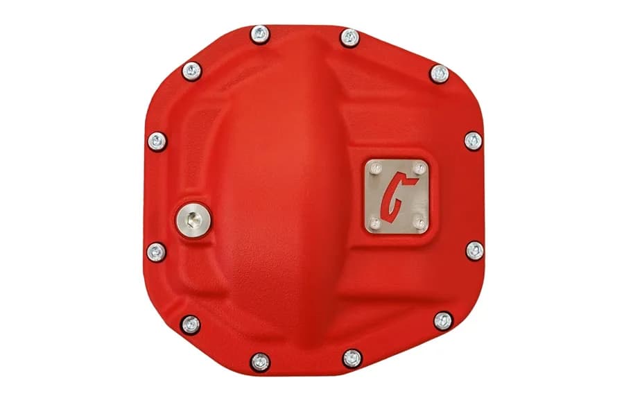 Currie Enterprises D44/M220 Rear Diff Cover - Red - JL/JT