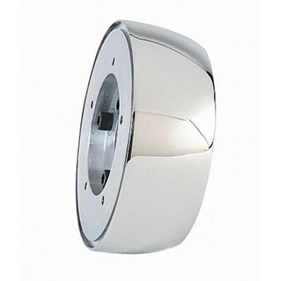 Banjo Style Steering Wheel Installation Kit; Polish Stainless Stl; Not Designed for Vehicles w/Air Bag or Telescopic Column or Radio Controls/Cruise Controls Mounted on S/Wheel;