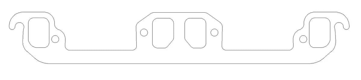 Cometic Gasket Automotive C5558-064 Chrysler Magnum V8 Exhaust Manifold Gasket Set
