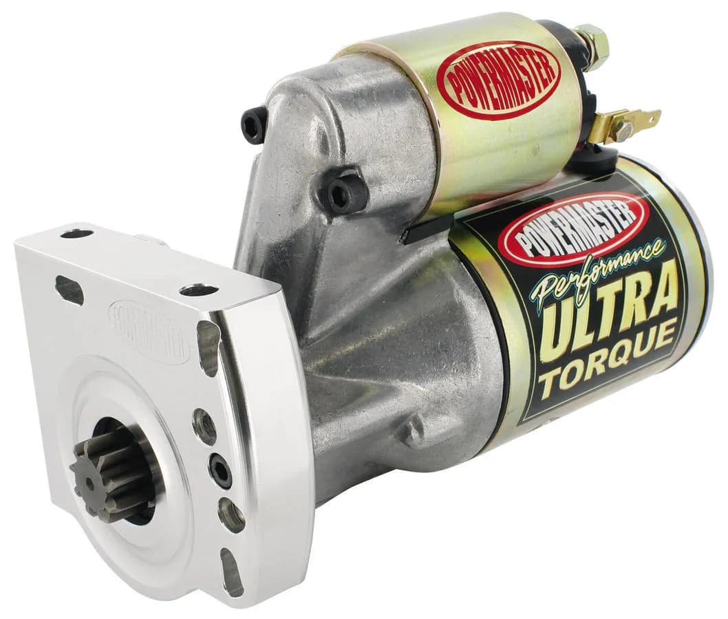Ultra Torque Starter; 168 Tooth Flywheel; 250 ft./lb. Torque; 18:1 Compression Ratio; 4.5:1 Gear Reduction; Natural Finish;