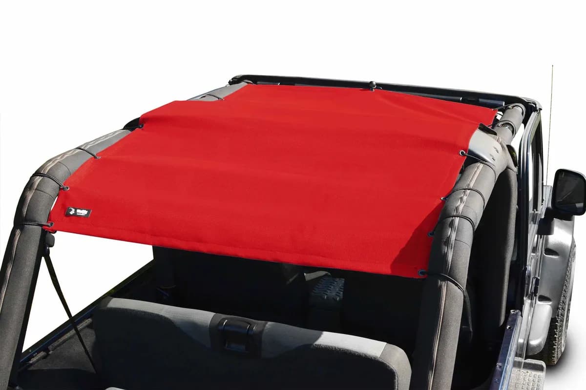 Tops and Covers 2004-2006 Fabric Teddy Red Full Length