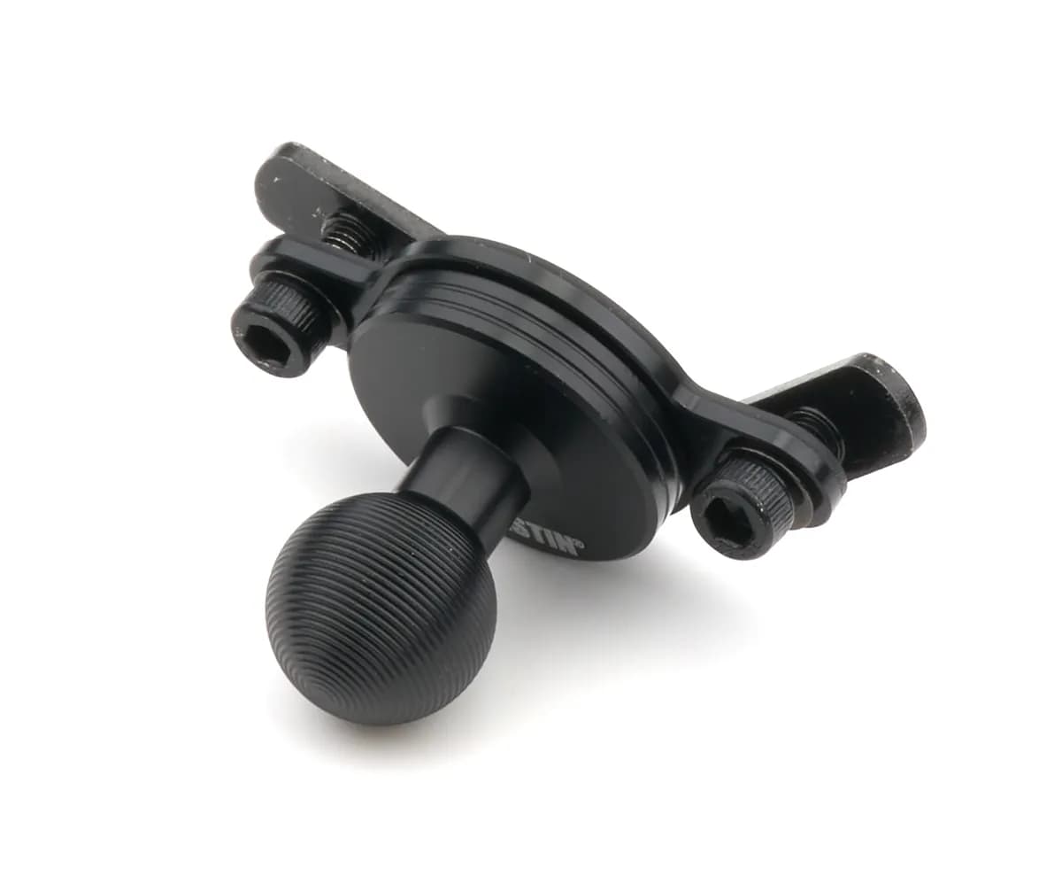 Westin AMPS Compatible 2 Hole 20mm Ball Mount 4 Semi-Gloss Black