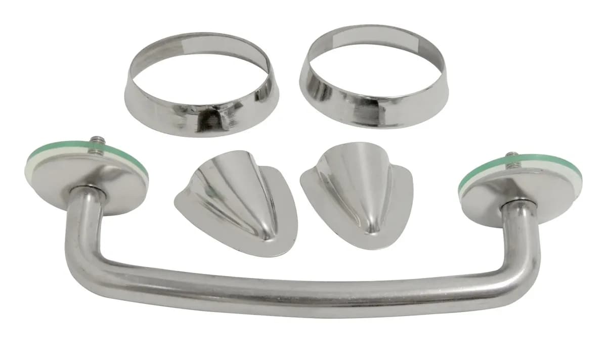 RT Off-Road - Stainless Stainless Windshield Tie Down Kit