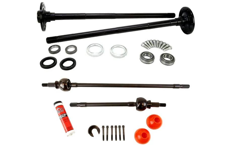 RCV Front And Rear Revolution Gear Axle Shaft Package - JK Rubicon