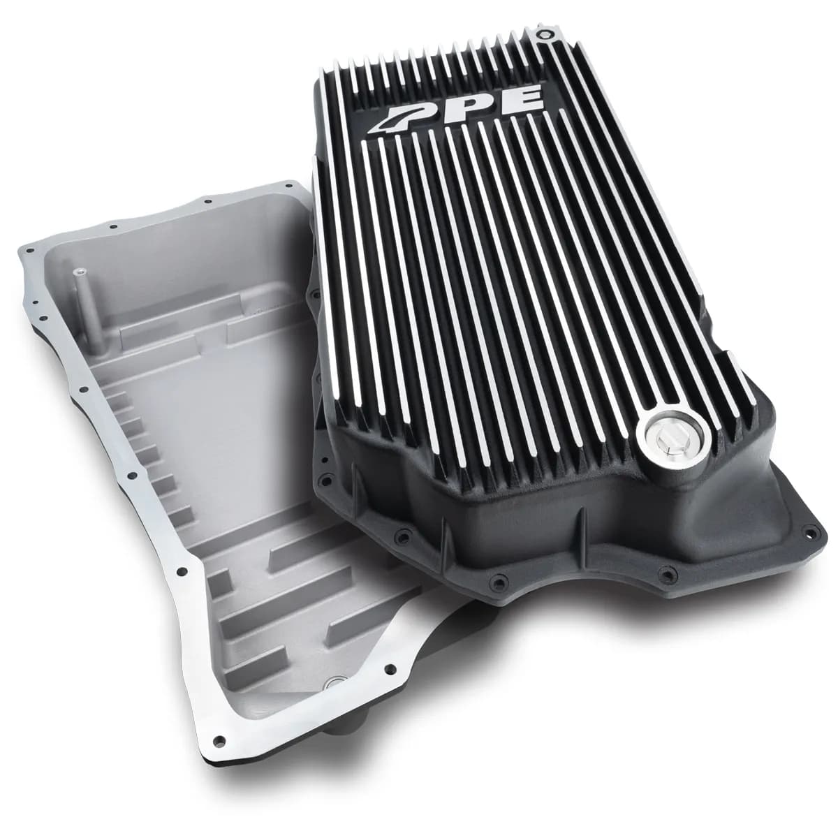 2020-2023 GM 6.6L Duramax w/ 10L1000 Transmission - Heavy-Duty Cast Deep Transmission Pan Brushed