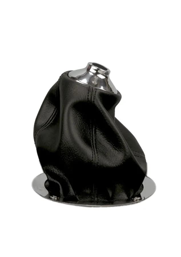 Classic Shifter Boot Kit; Incl. Boot/Stainless Screws/Polished Stainless Boot Ring;