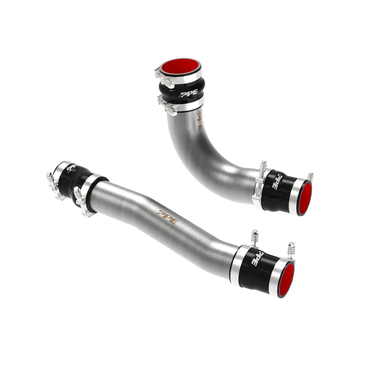 10-12 Dodge RAM Cummins 6.7L Intercooler Charge Pipe Kit - Stainless Steel-Raw Pacific Performance Engineering