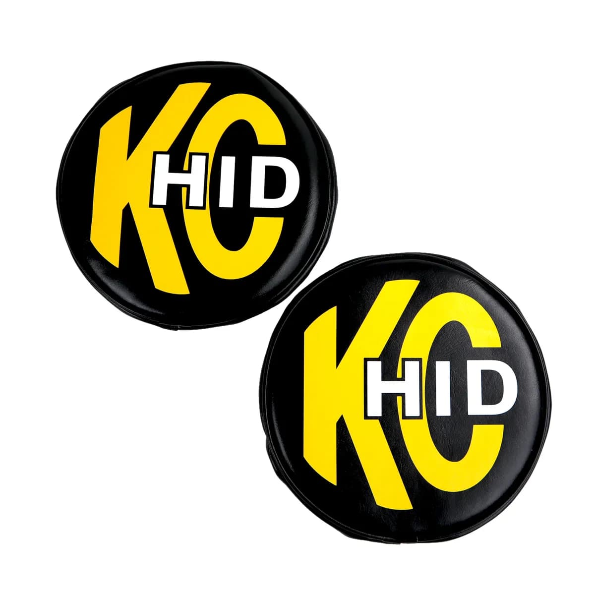 KC HiLiTES 5818 KC Cover 8in Vinyl HID Black Yellow PR