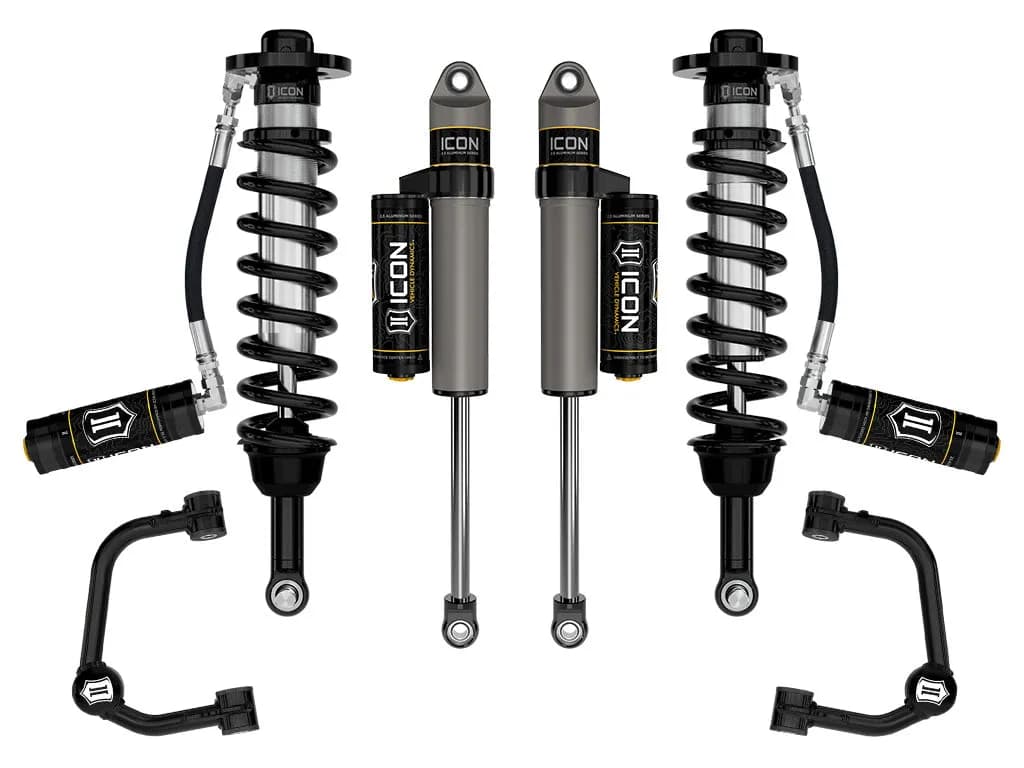 ICON 2021-2025 Ford F-150 Tremor, 2.5-3" Lift, Stage 3 Suspension System, Tubular