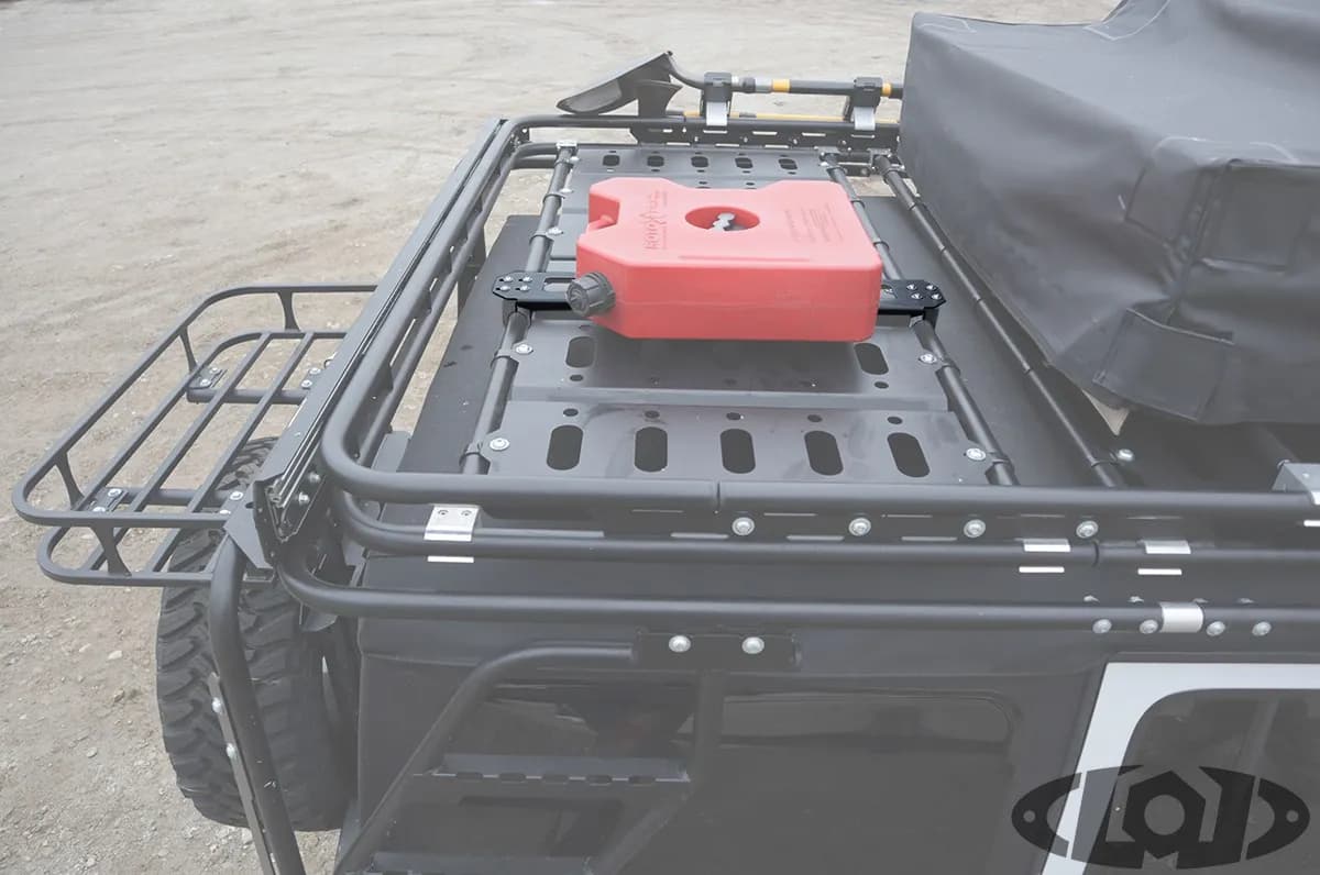 Destroyer Roof Rack Rotopax Mount (Black Powder Coated)